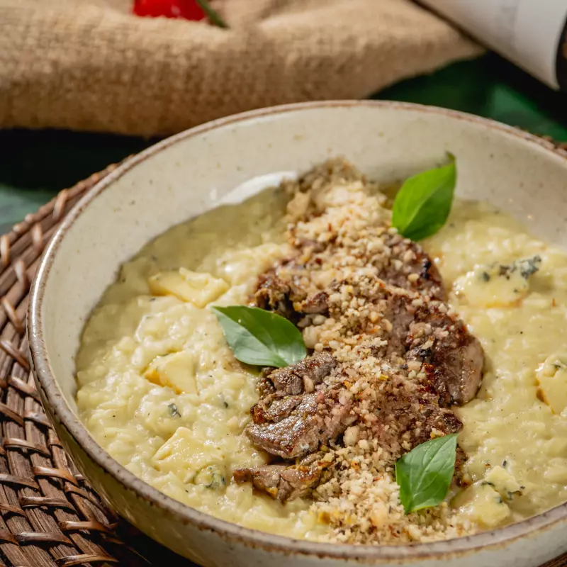 RISOTO AL GORGONZOLA