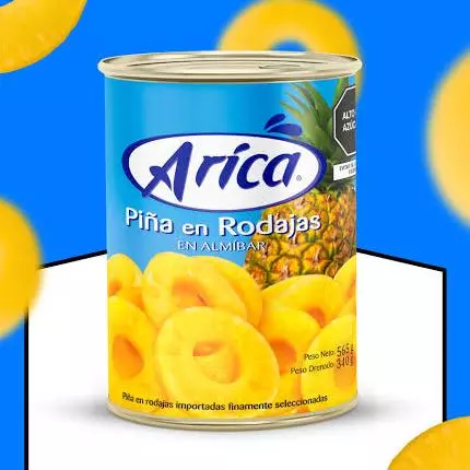 PIÑA EN LATA ARICA 565 GR