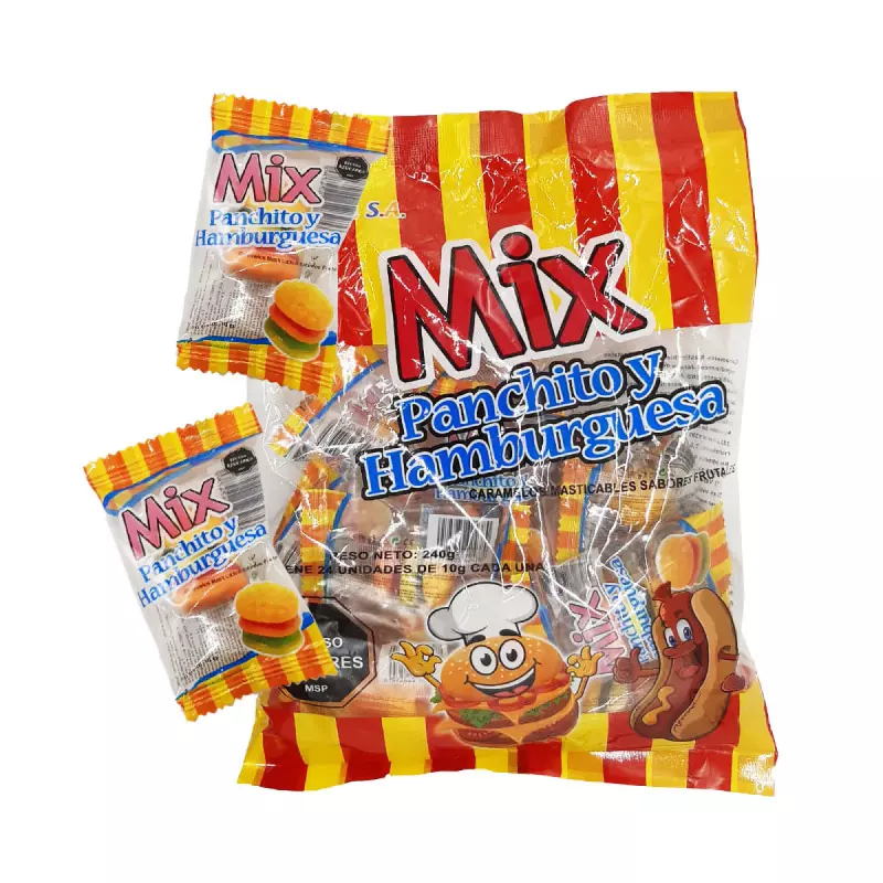 PANCHITOS Y HAMBURGUESAS X24