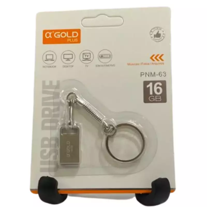 PEN DRIVE GOLD PLUS 16GB PNM-63