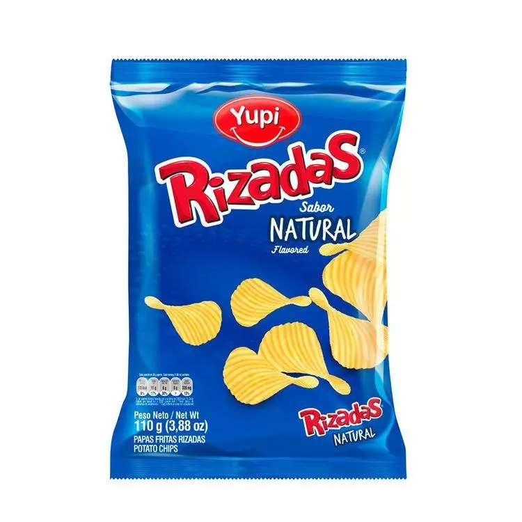 Papas Rizadas Natural