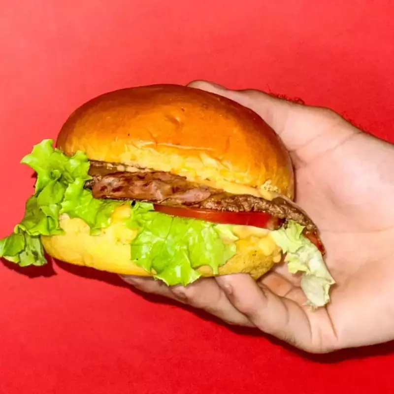 menu Salad Bacon+batata+bebida