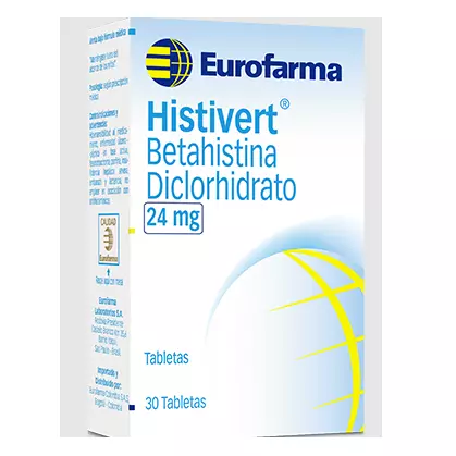 HISTIVERT 24MG 30 TABLETAS