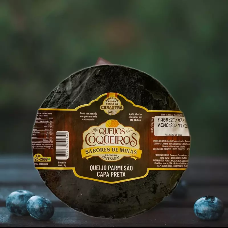 PARMESÃO CAPA PRETA 500G