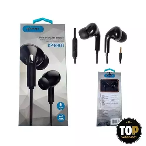 Fone De Ouvido In-ear Knup Kp-er01