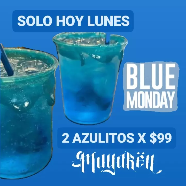 Promoción Blue Monday