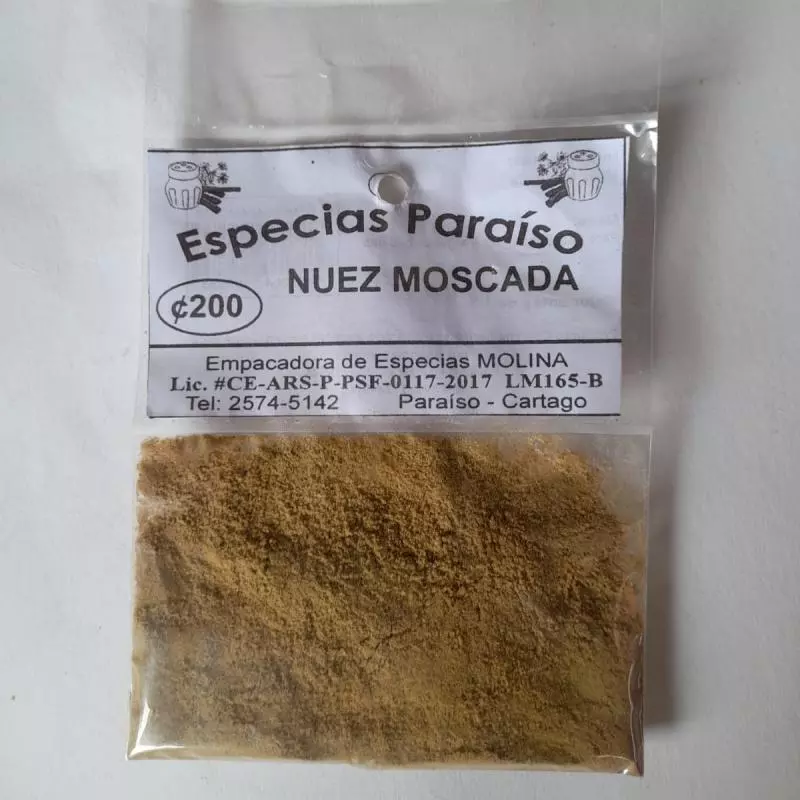 NUEZ MOSCADA POLVO