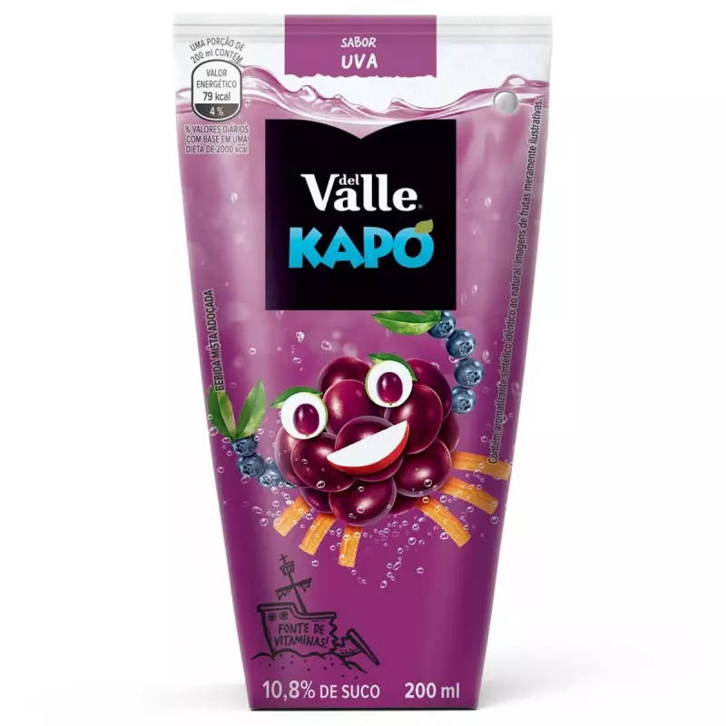 Suco del valle Kapo uva - 200mL