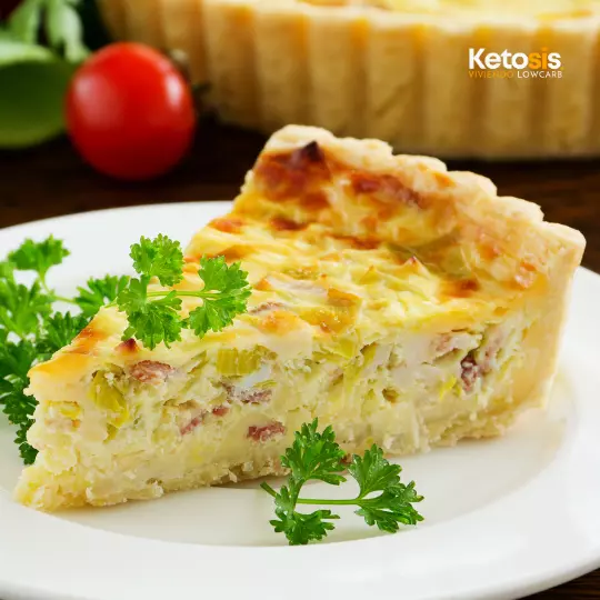 Porción Quiche Poro Tocino