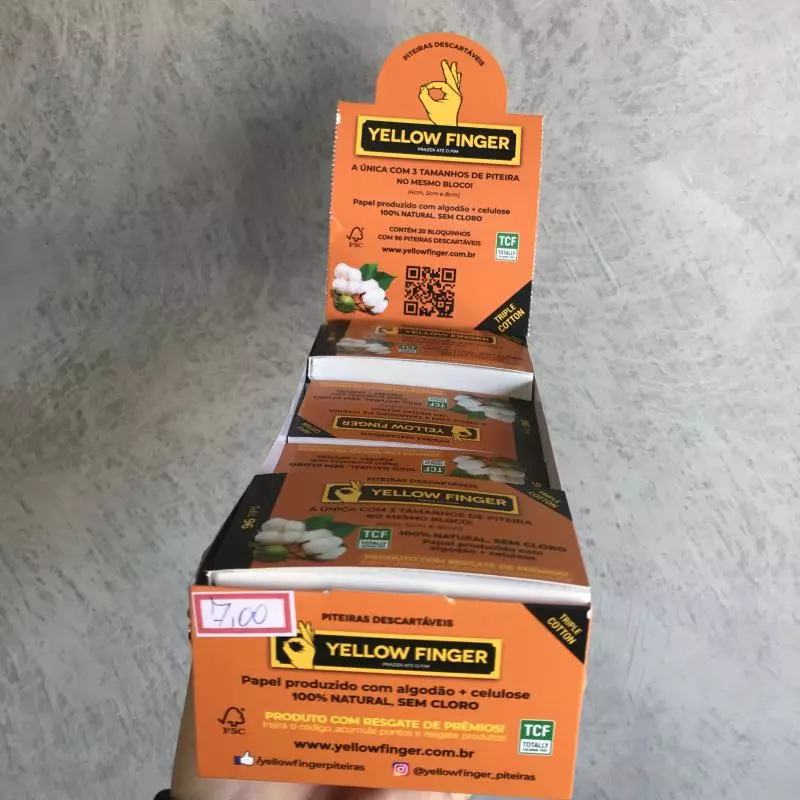 Piteira yellowfinger 3 em 1