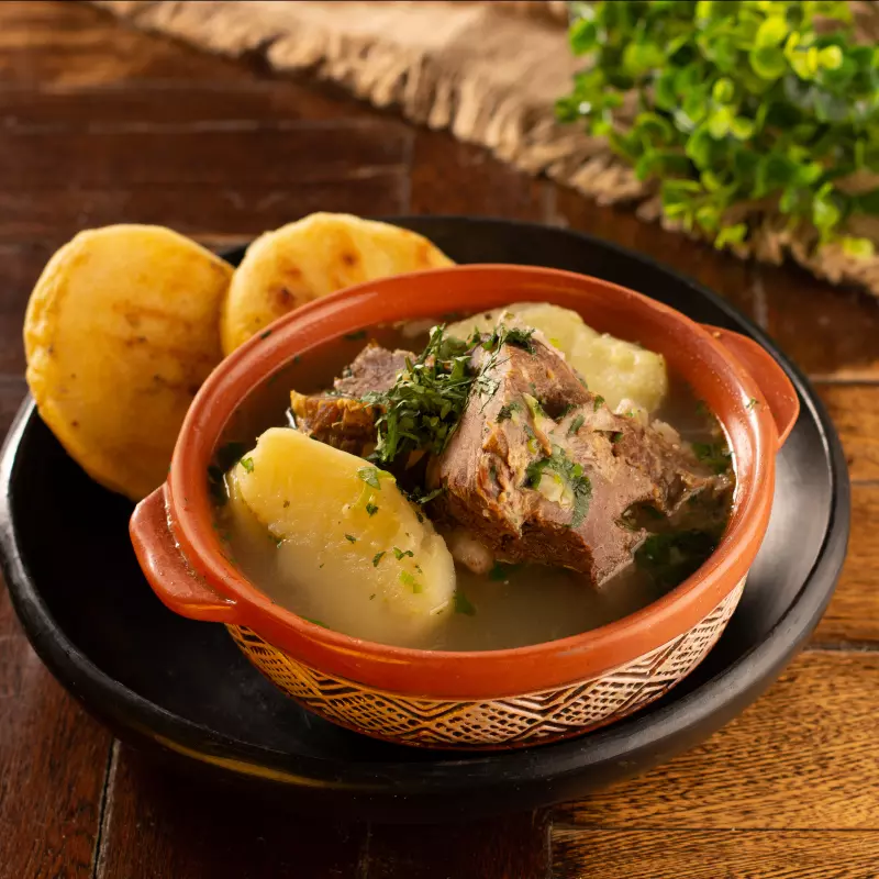 Caldo de costilla