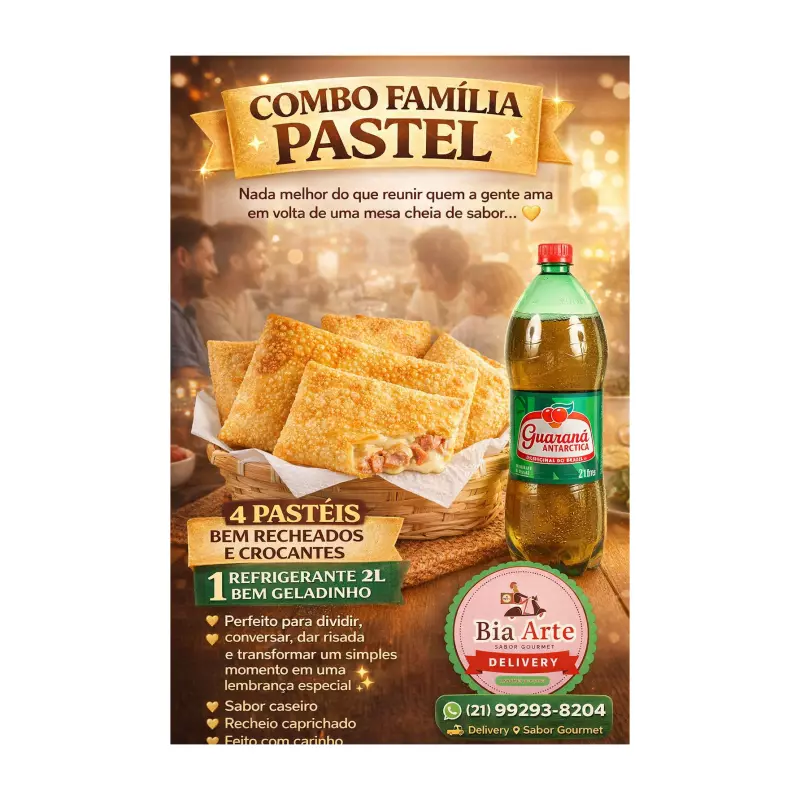 Combo família pastel