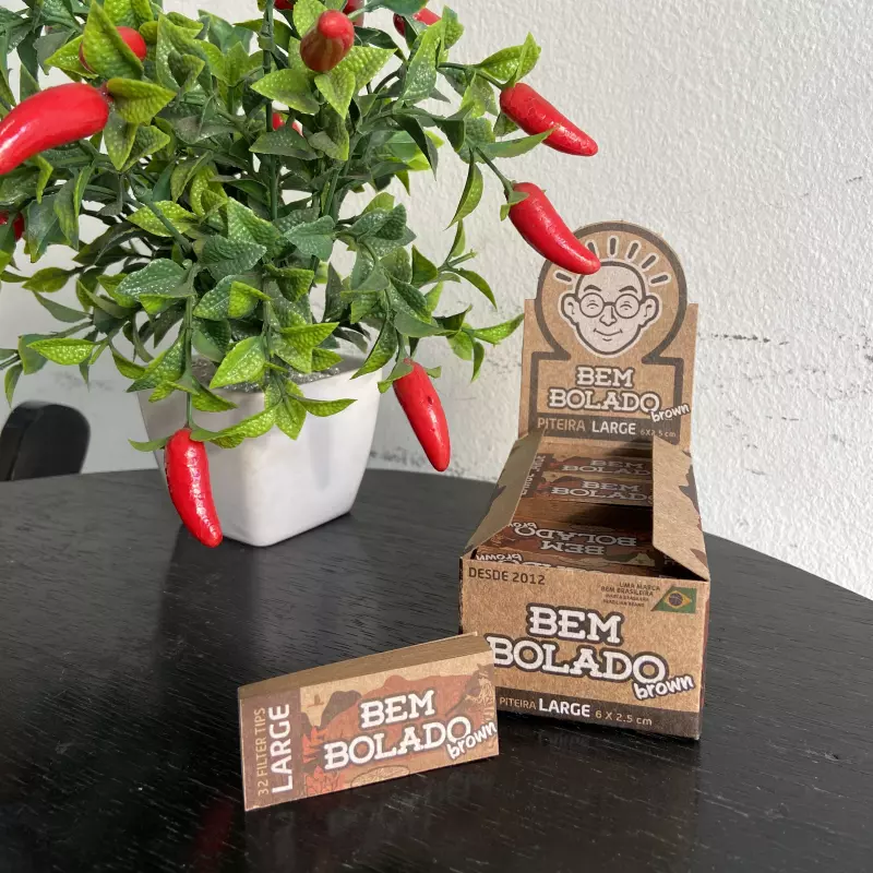 Piteira Bem Bolado Brown 32un