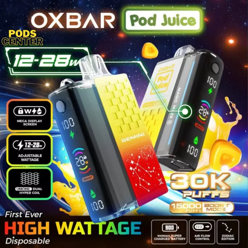 OXBAR G30K PRO 30000 PUFFS