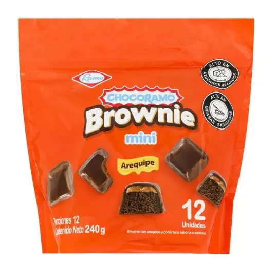 CHOCORRAMO BROWNIE MINI X 12 UNID