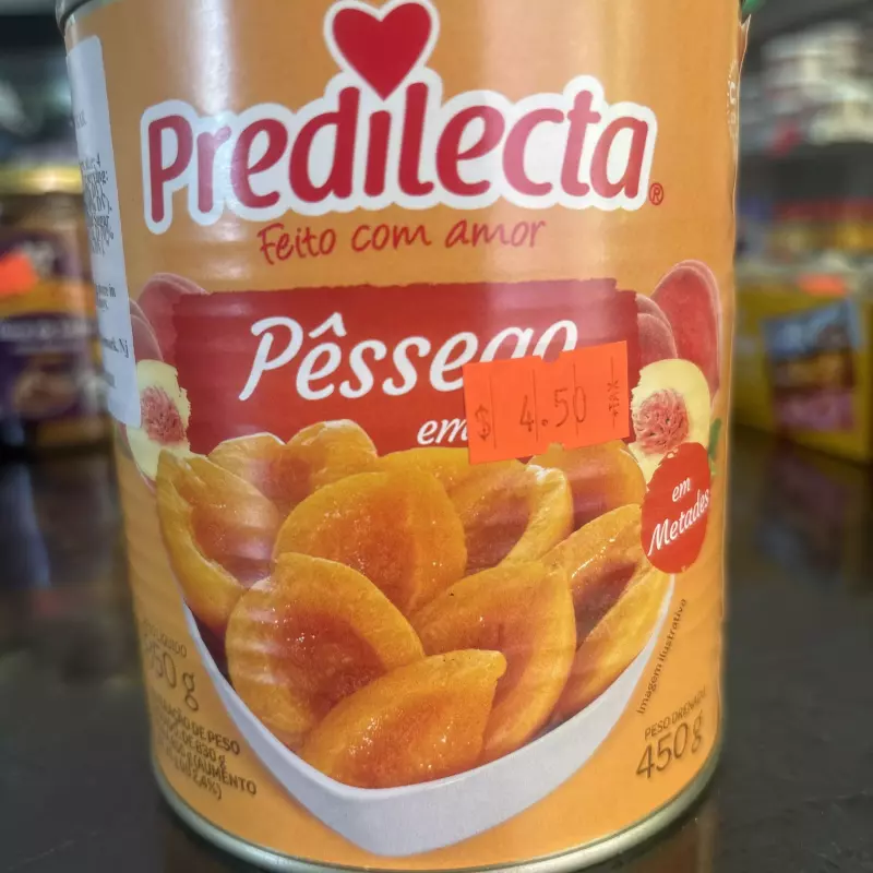 Predilecta pêssego em calda 850g