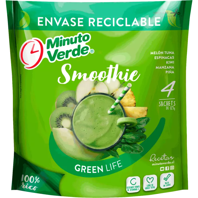 Smoothie green life 500 grs