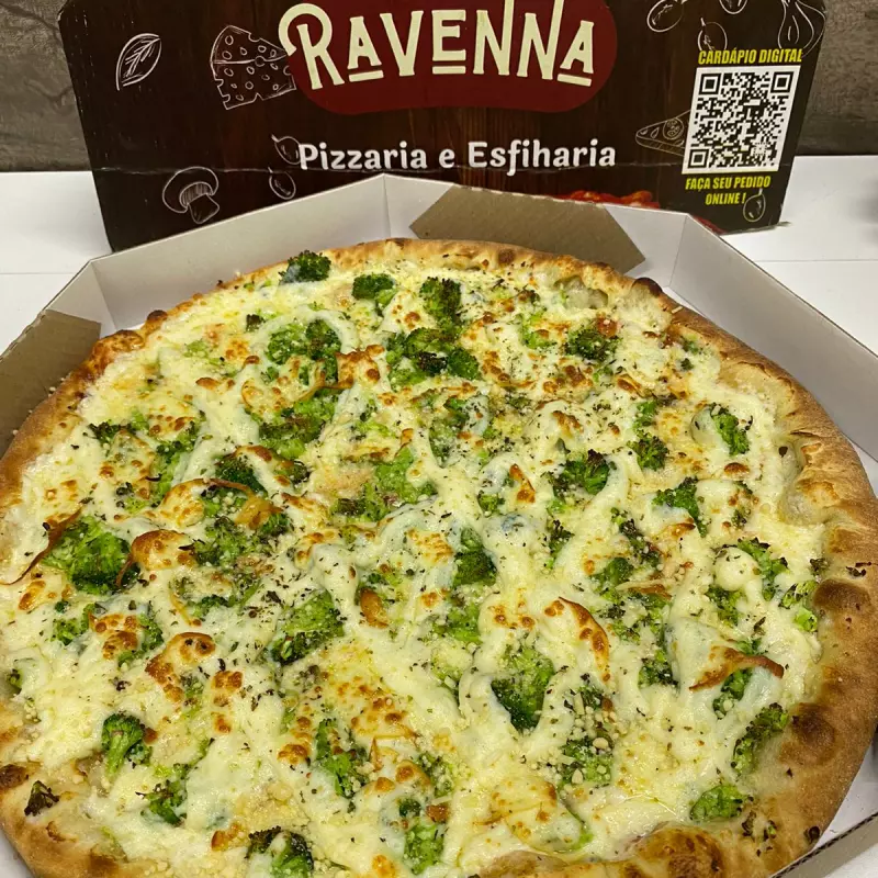PIZZA BRÓCOLIS AOS 4 QUEIJOS