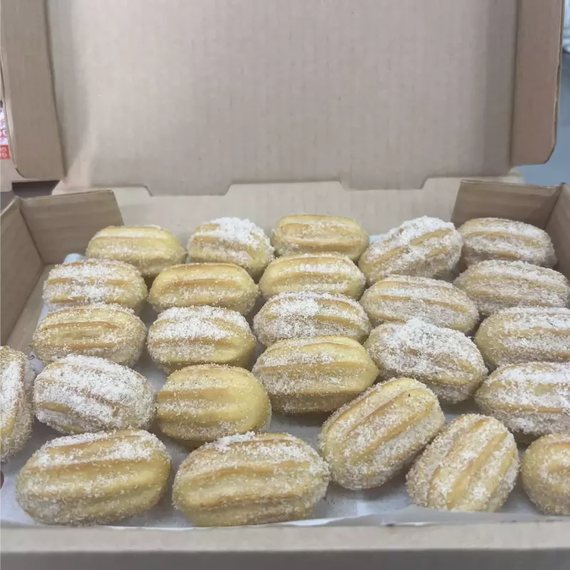 25un Churros doce de leite