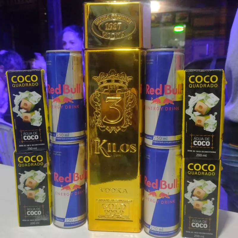COMBO VODKA 3 KILOS DE LUXO