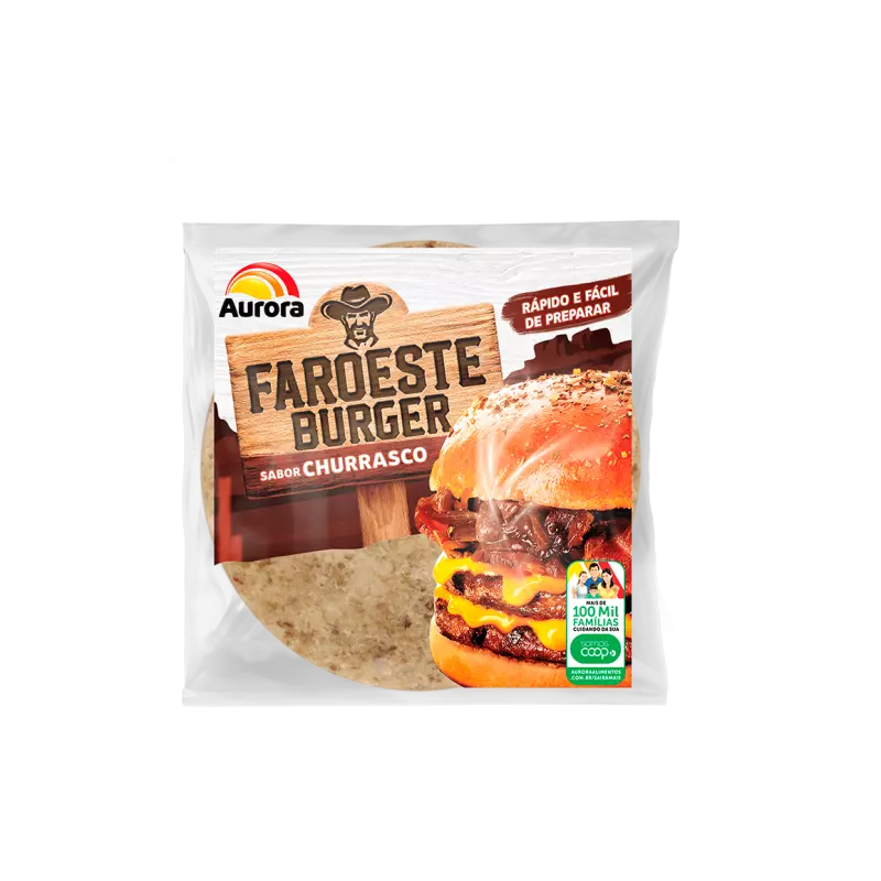 Carne de Hambúrguer Churrasco 56g