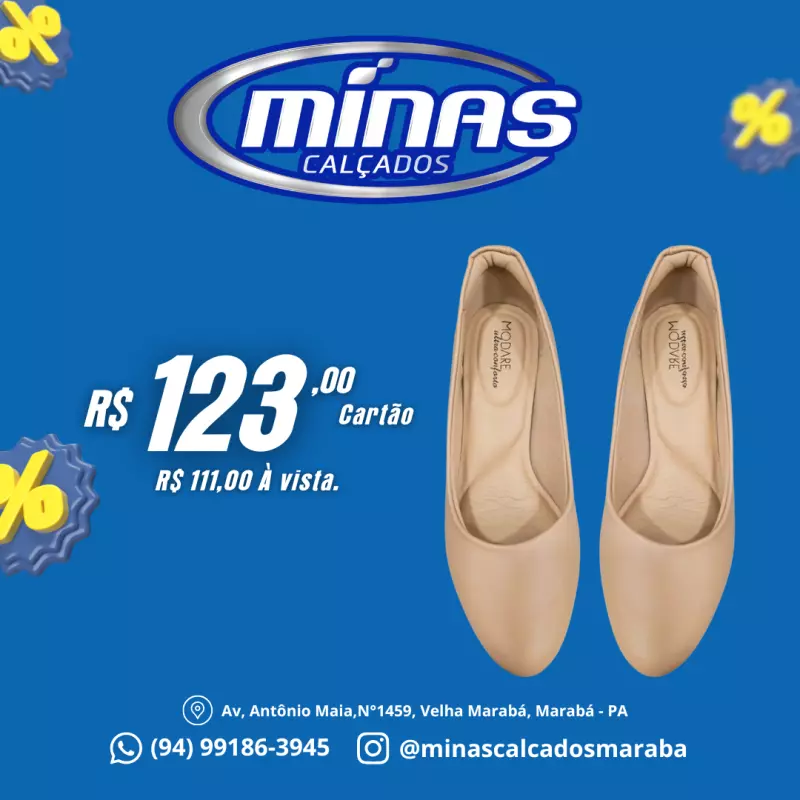 Scarpin Bege RF:7005600