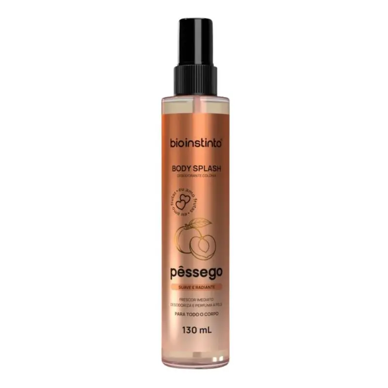 BODY SPLASH PÊSSEGO 130ML BIO INST