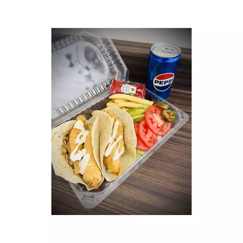 TACOS CAPEADOS PESCADO+PEPSI
