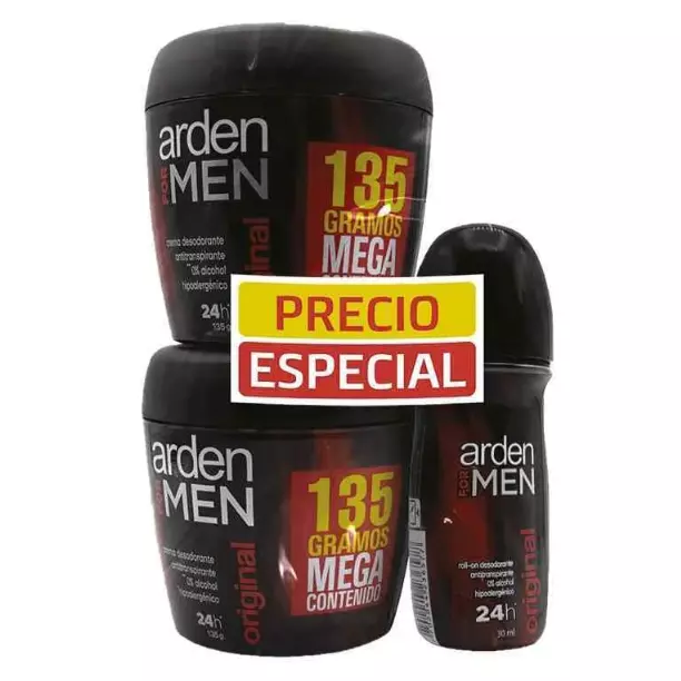2 DESOD. ARDEN FOR MEN 135gr +ROLLON