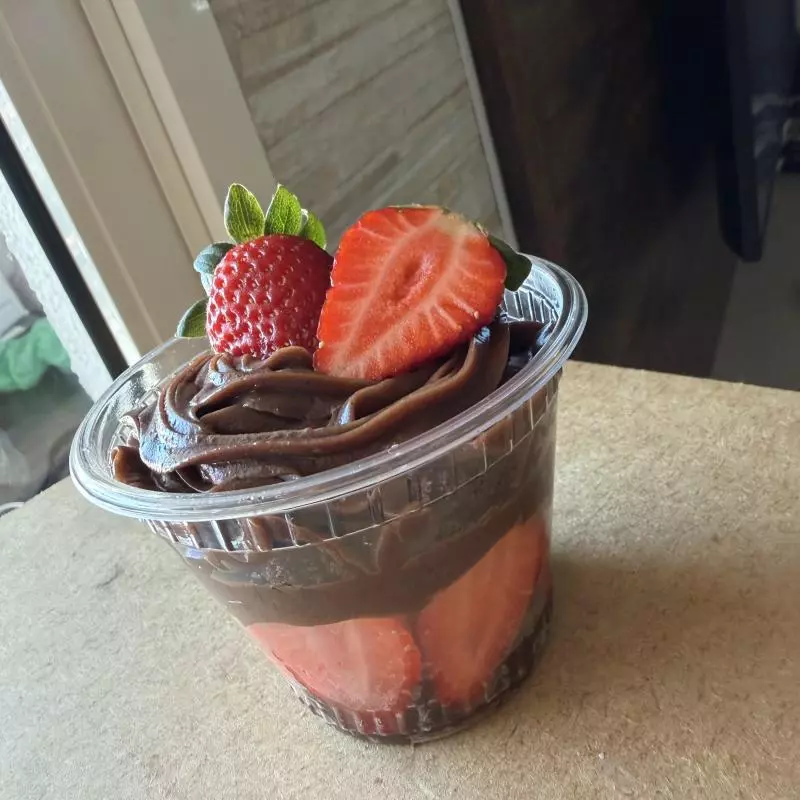 Copo da felicidade 🍓🍫