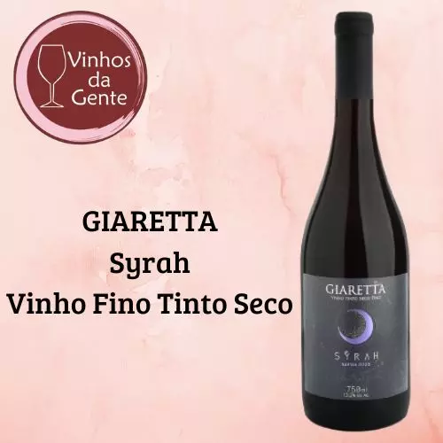 GIARETTA - Syrah - F T Seco
