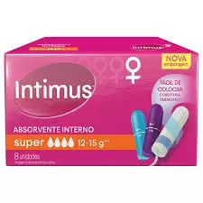 ABSORVENTE INTERNO INTIMUS SUPER 8UN