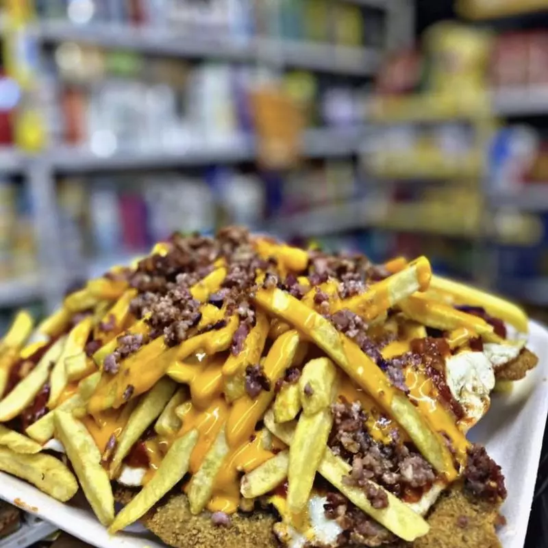 Mega napolitana carne para 2