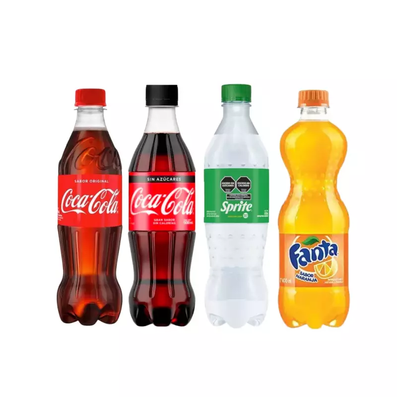 Coca Cola-CocaZero-Sprite-Fanta