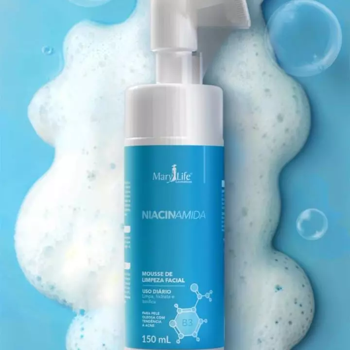 Mousse micelar Niacinamida Mary Life
