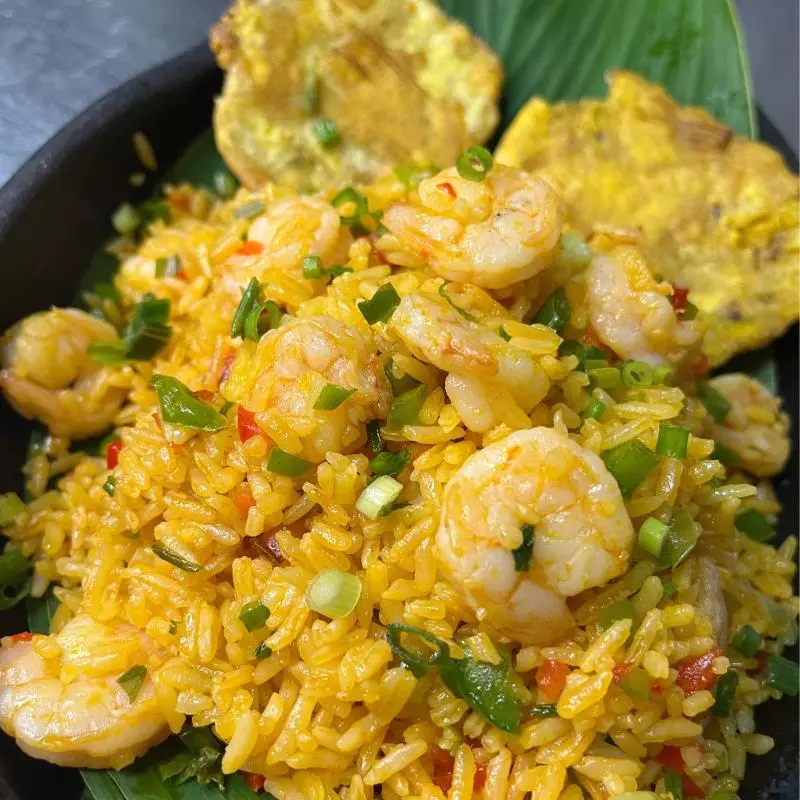 ARROZFRUTO DEL MAR O CAMARONES