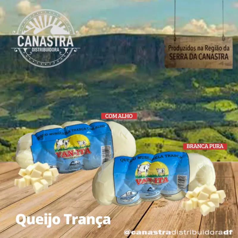 Trança Branca Com Alho