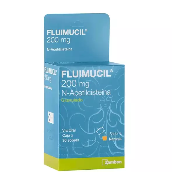 FLUIMUCIL 200MG 30 SOBRES