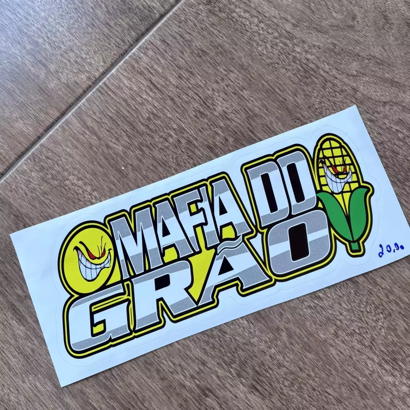 ADESIVO MAFIA DO GRÃO