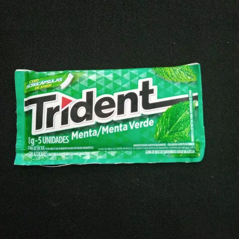Chicletes Trident Hortelã/ Menta