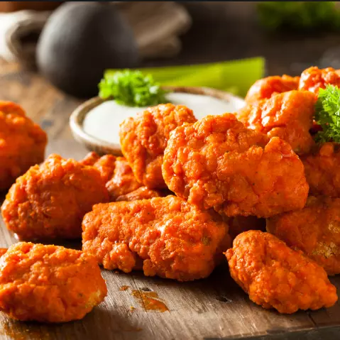 Nuggets con Papas fritas