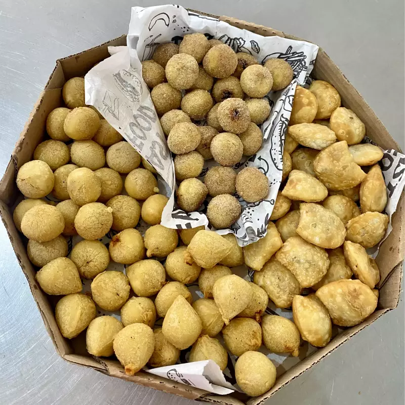 Salgados Tradicionais(molho da casa)