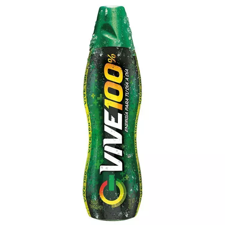 Bebida energizante vive 100 Pet x 380ml