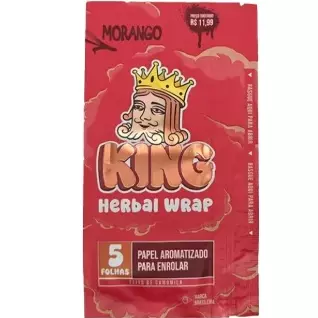 Blunt King Herbal Wrap Morango