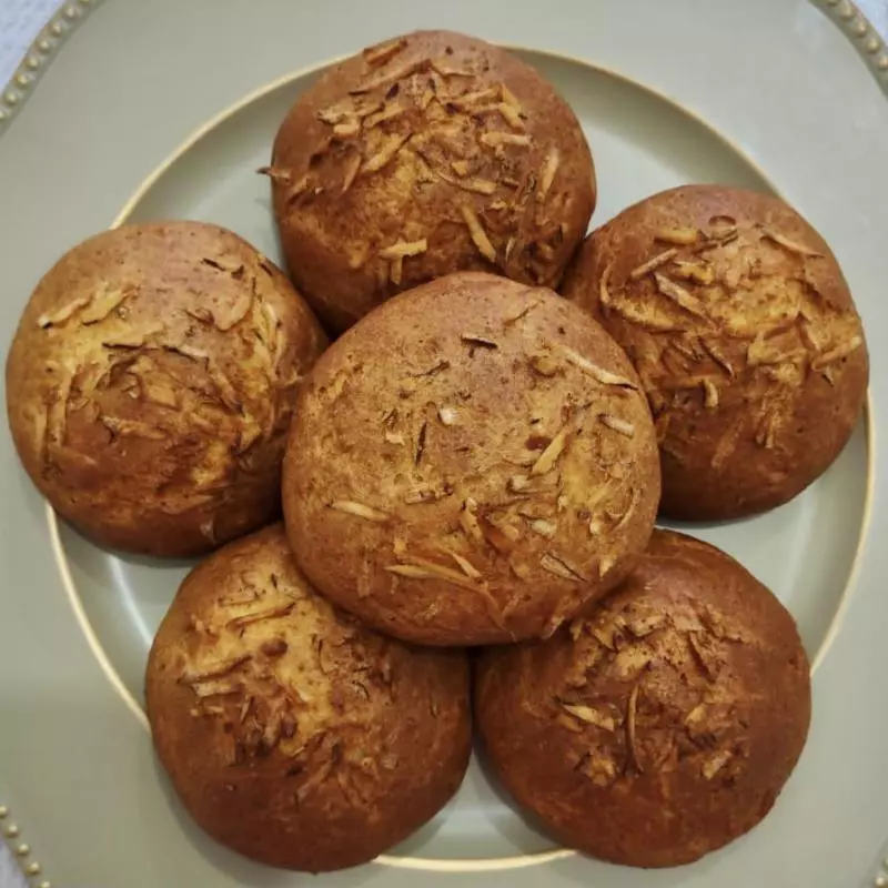 Pão de Coco pct 3un