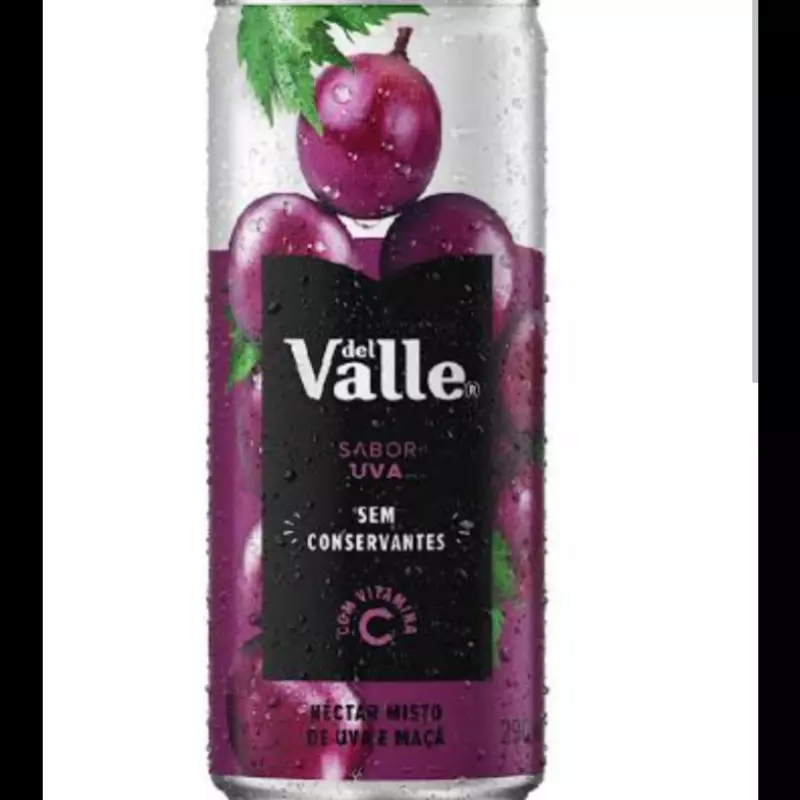 Suco Del Valle de Uva Lata 290ml
