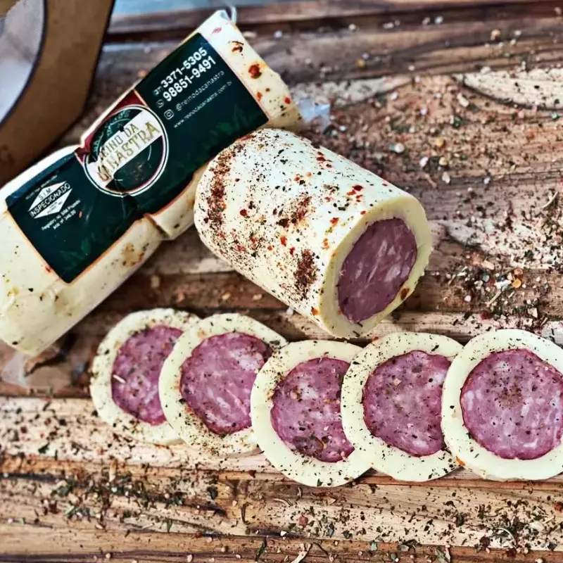 Provolone Temperado c/ salame 0,600g