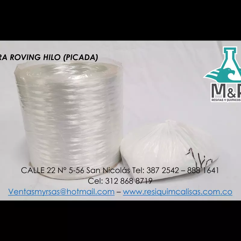 FIBRA ROVING HILO-PICADA