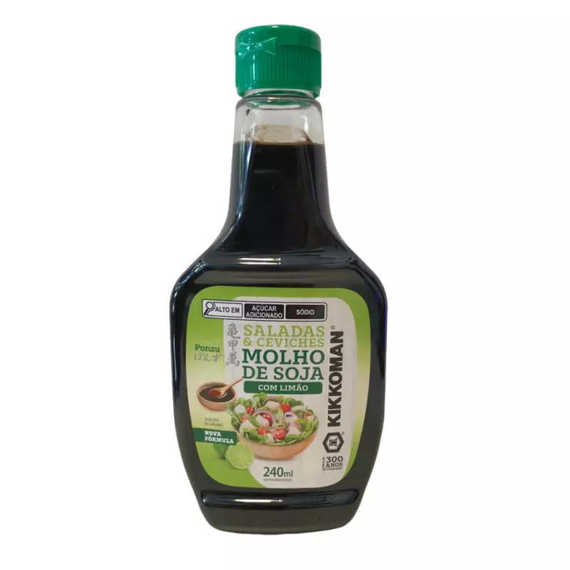 Molho de soja com limão (ponzu)
