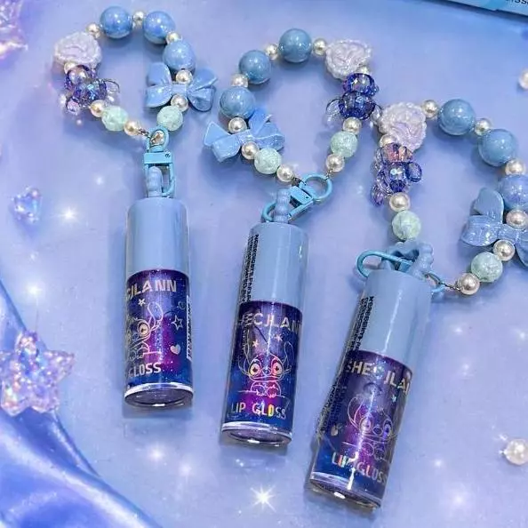 GLOSS STITCH AZUL COM CHAVEIRO